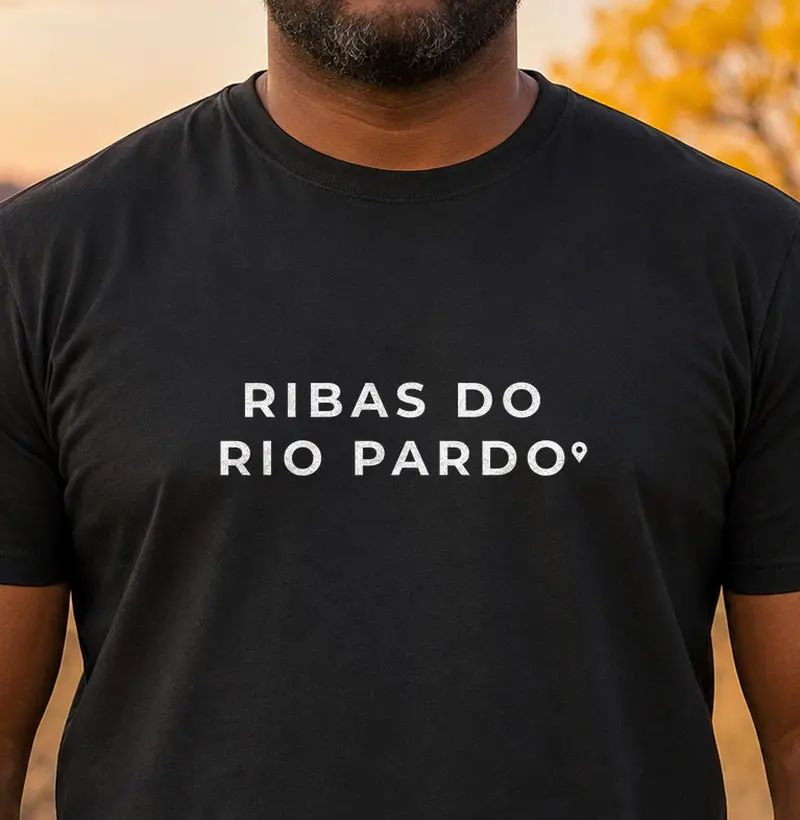 Ribas do Rio Pardo | Pin MS - Camiseta