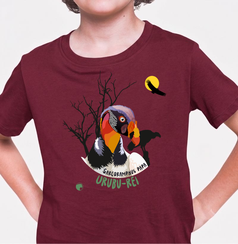 Camiseta Infantil Urubu-rei