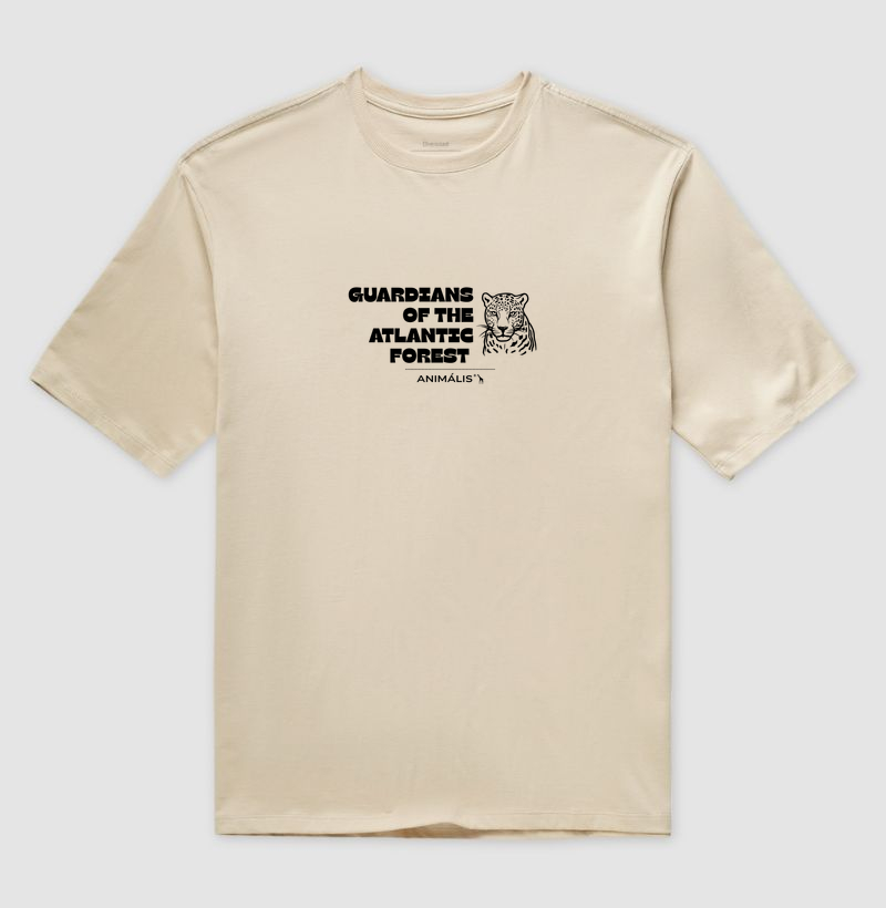 Camiseta Oversized Tribo Animális - Onça Pintada