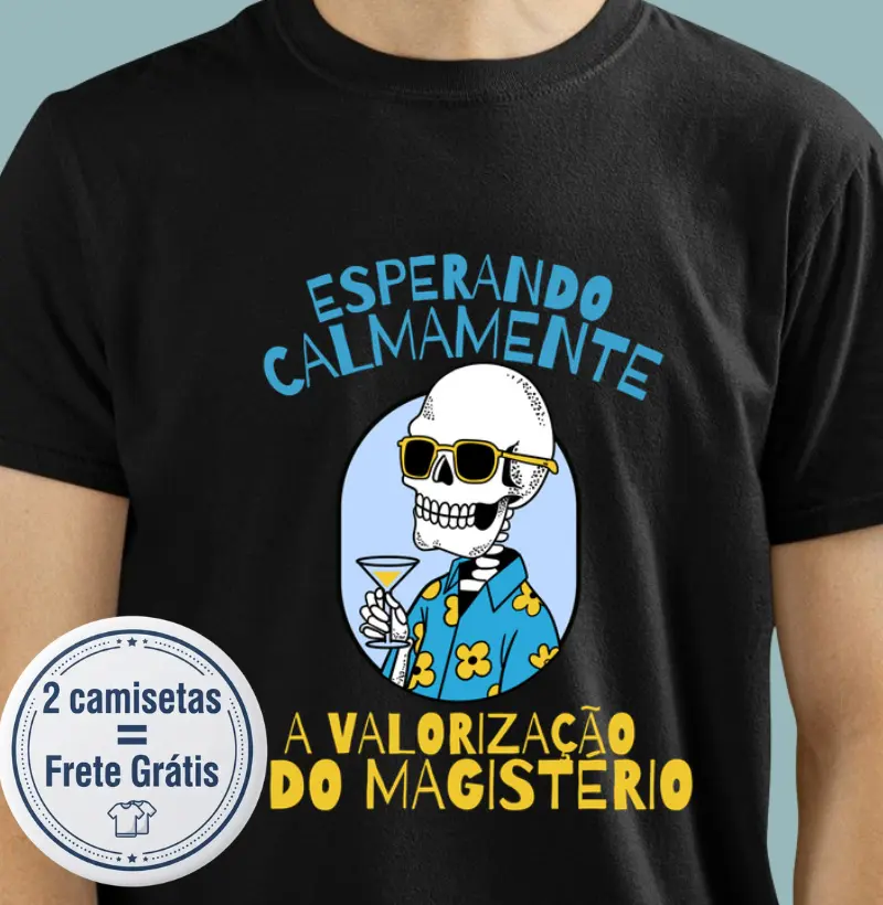 Camiseta Premium Professor/Pedagogo