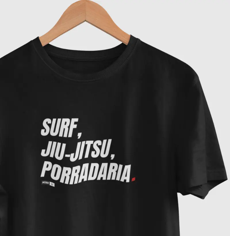 Surf, Jiu-Jitsu e Pancadaria.