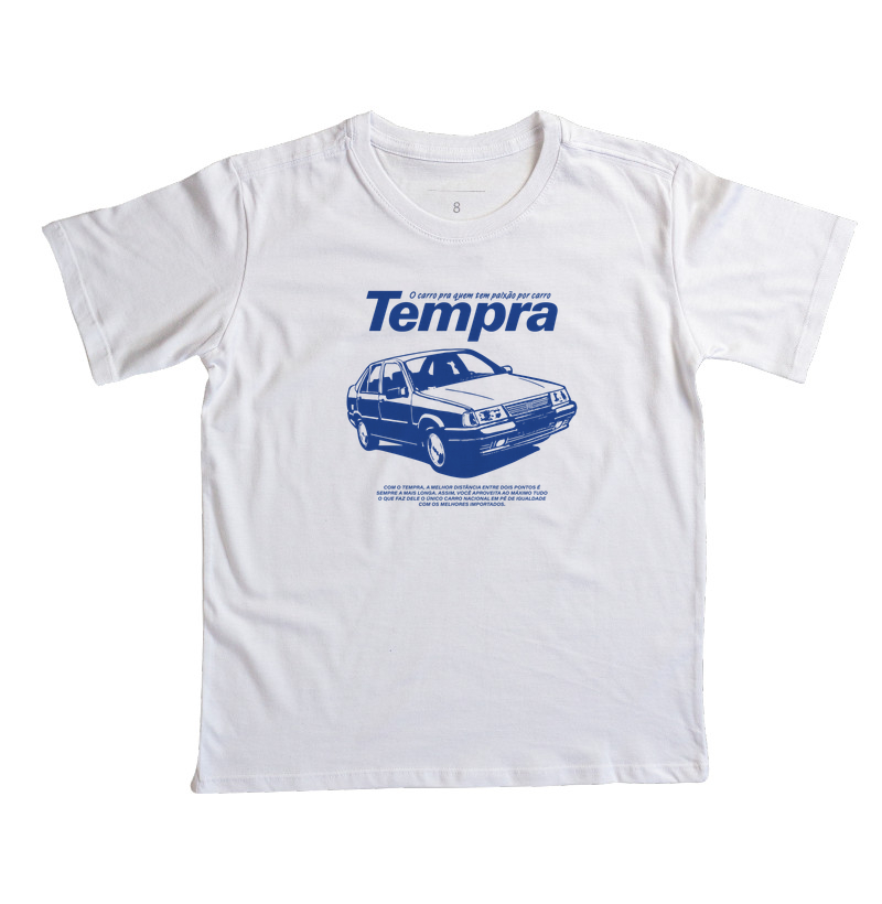 Tempra | O carro pra quem tem paixão por carro - Camiseta Infantil
