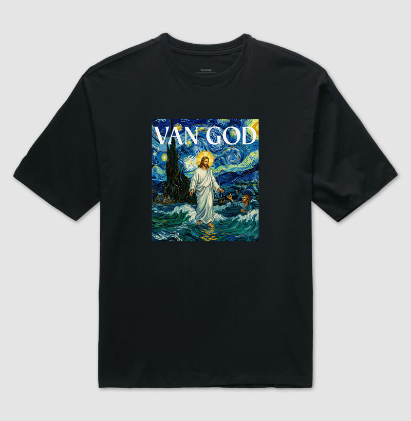 Sobre as Águas - Camiseta Oversized
