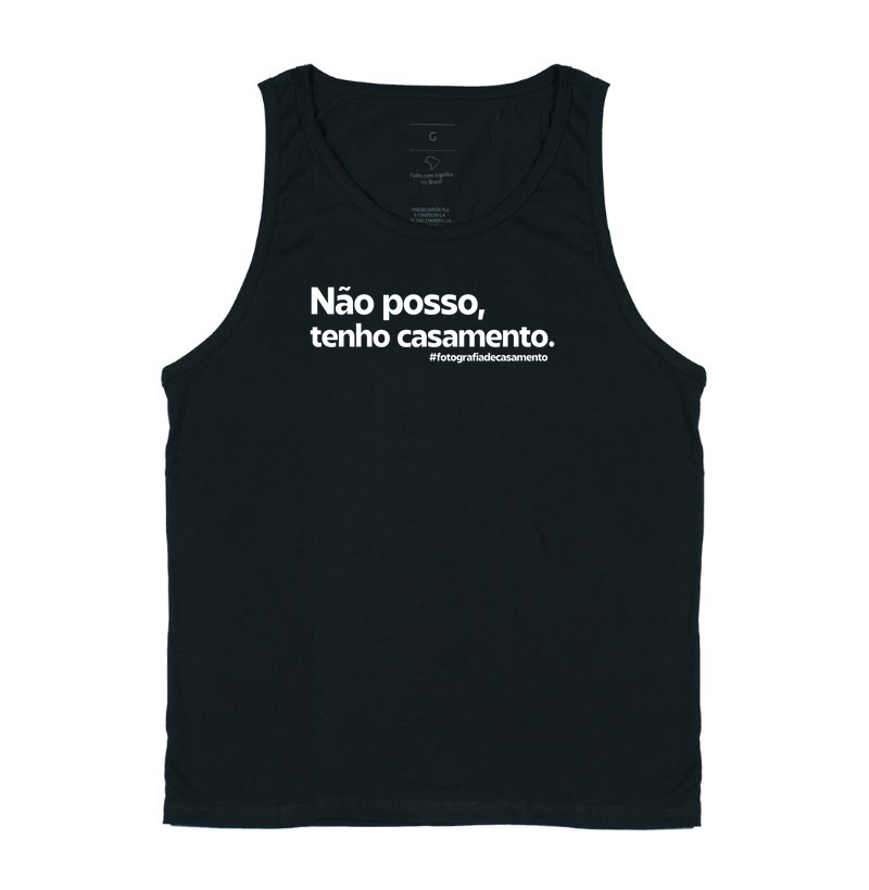 Não posso, tenho casamento.