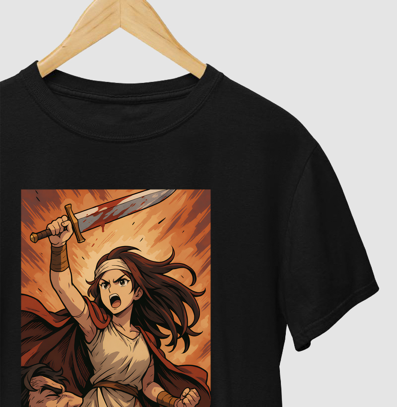 Anime - Judite após vencer Holofernes