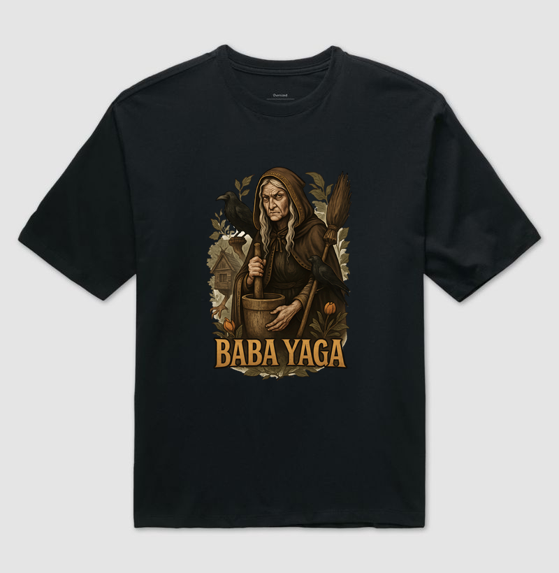 Camiseta Deusas - Baba Yaga