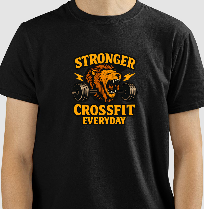 Camiseta CrossFit Stronger