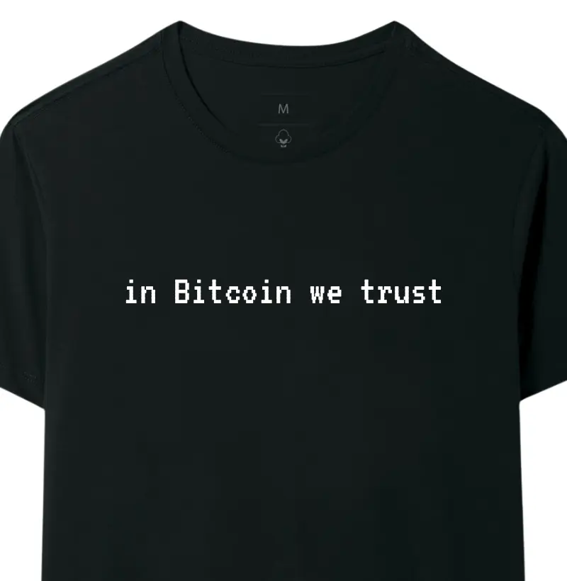 Camiseta In Bitcoin we trust -21Million