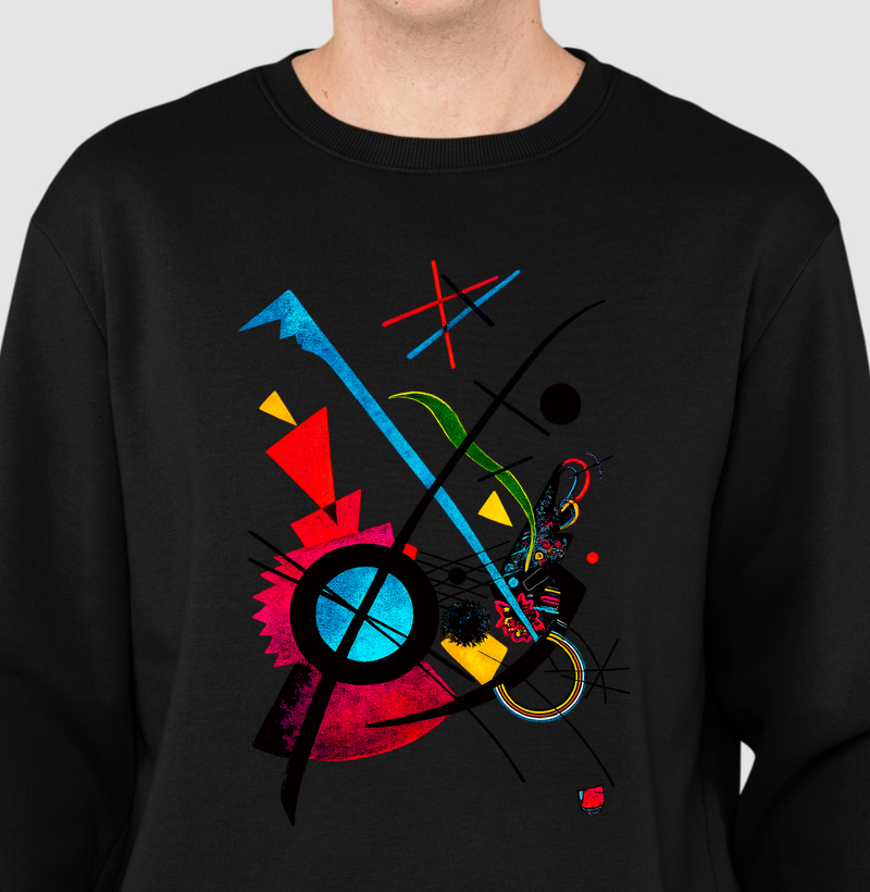 Kandinsky Violet Sueter Slim Moletom