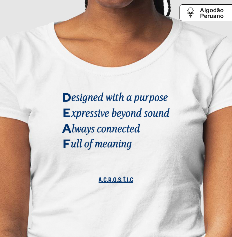 D.E.A.F | a.c.r.o.s.t.i.c