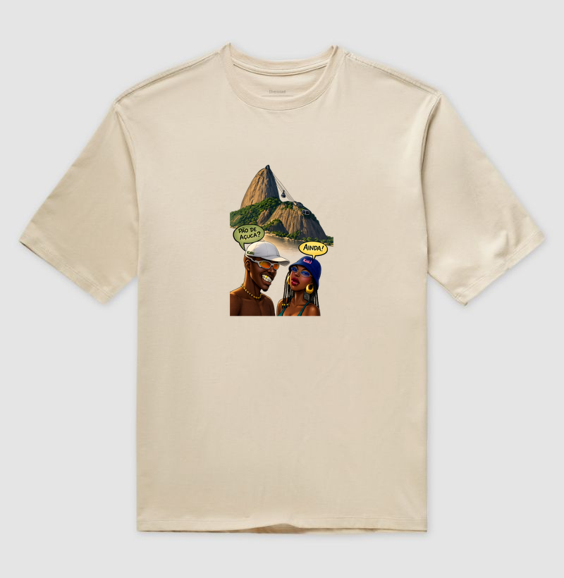 Camiseta Oversized Pão de Açúca