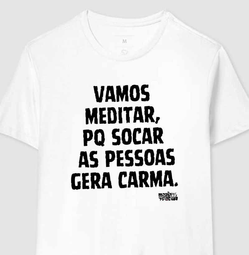 Vamos Meditar Pq Socar as Pessoas Gera Carma