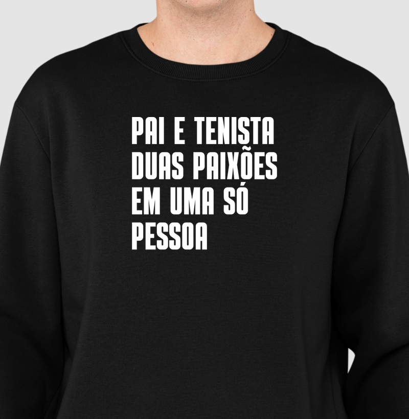 Pai e Tenista. Duas Paixões em uma só Pessoa