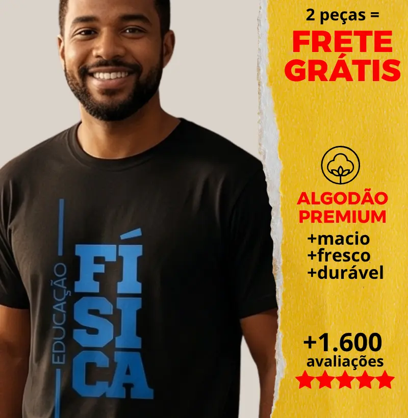 Camiseta Educação Física