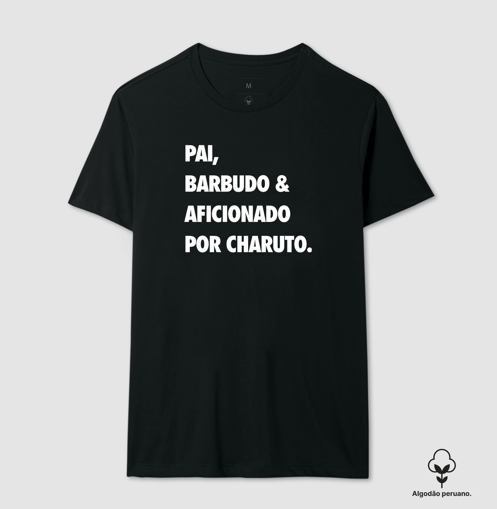 Pai, barbudo e aficionado.