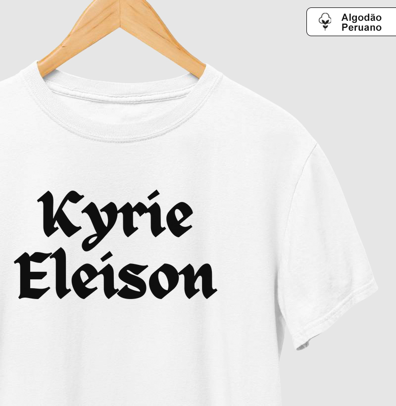 Kirie Eleison em Texto - Algodão Peruano