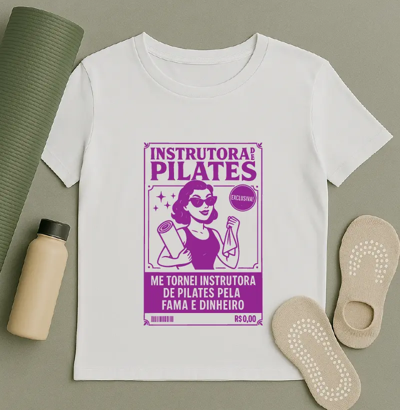 Me tornei instrutora de pilates pela fama e dinheiro.