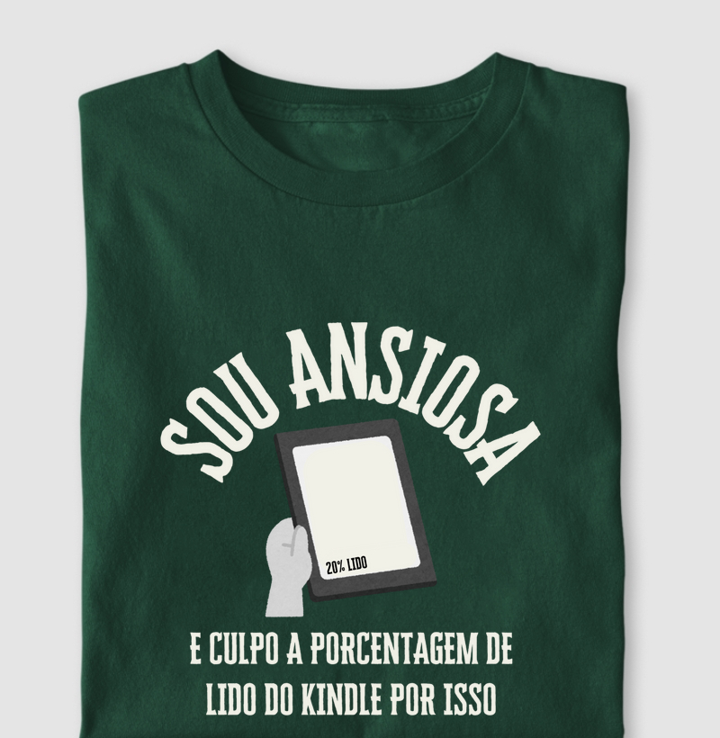 Kindle me deixa ansiosa