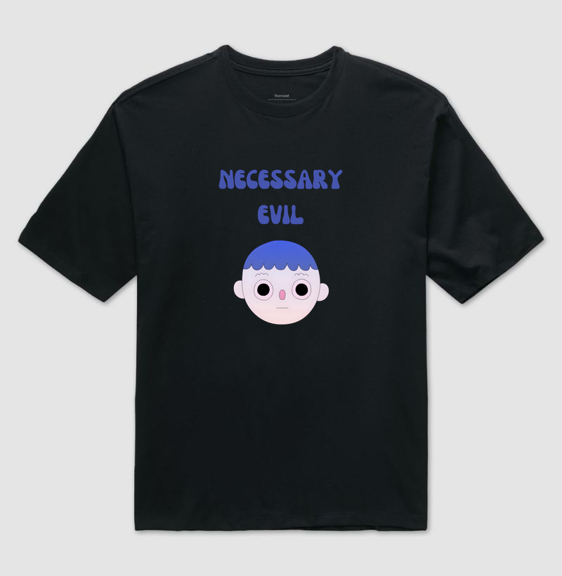 Camiseta Oversized The Killers Unknown Mortal Orchestra - Necessary Evil
