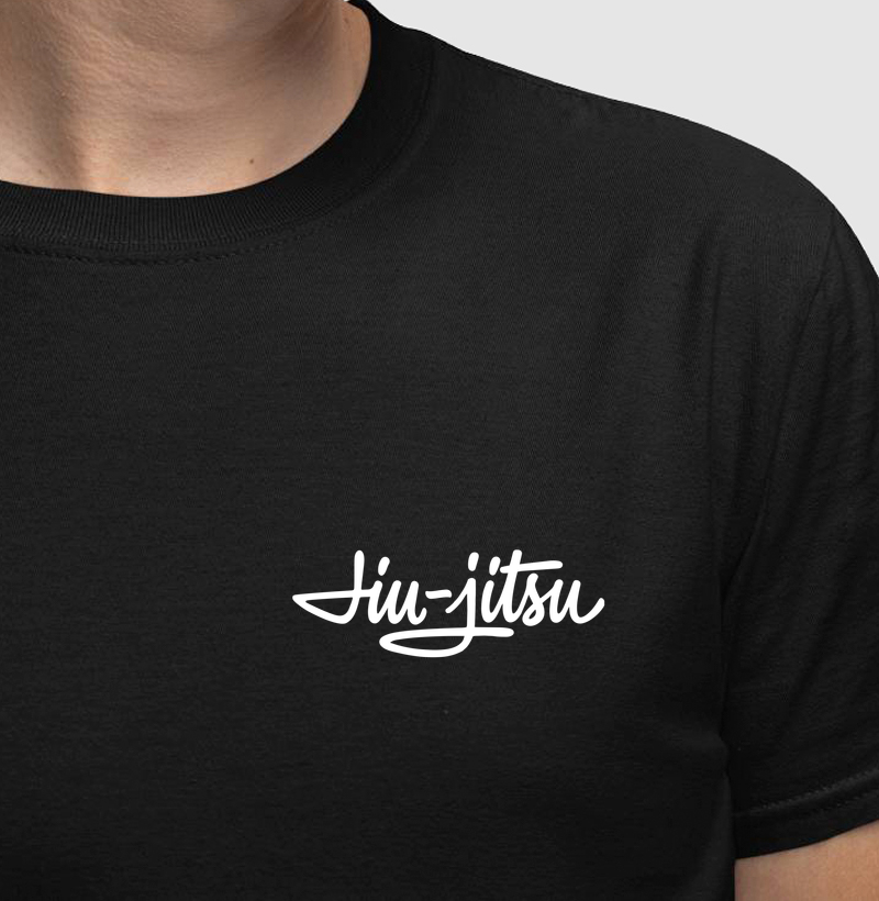 Jiu-jitsu Grafite minimalista