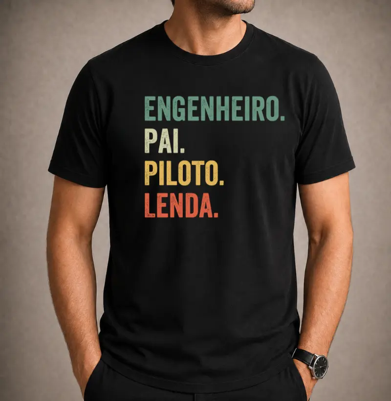 Engenheiro. Pai. Piloto. Lenda