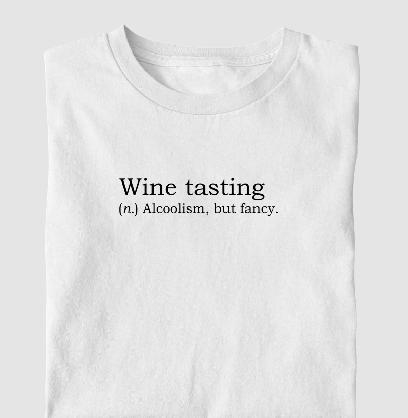Wine tasting.