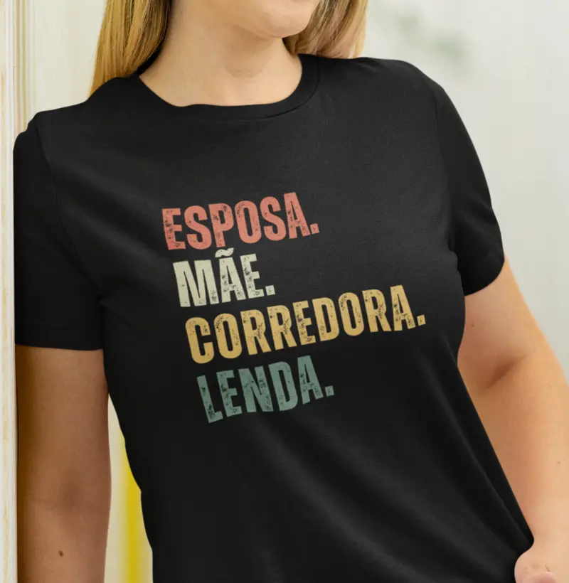 Esposa, mãe, corredora e lenda