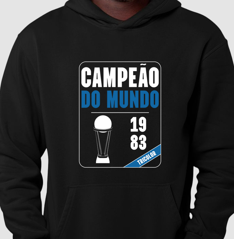 Moletom Canguru Campeão do Mundo