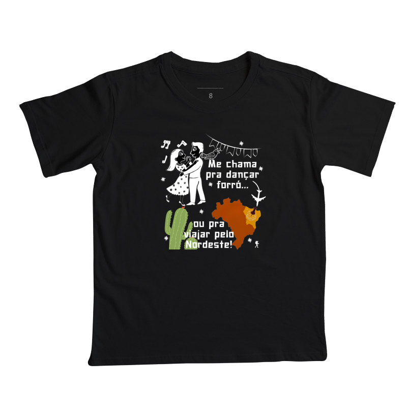 Camiseta Dança Forró Viajando pelo Nordeste | Coleção Terra Arretada | Edição São João 2026