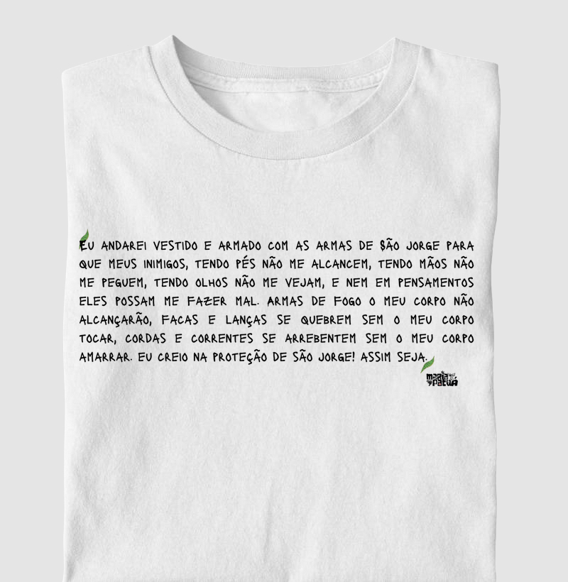 Oração de São Jorge Minimalista Maria Patuá