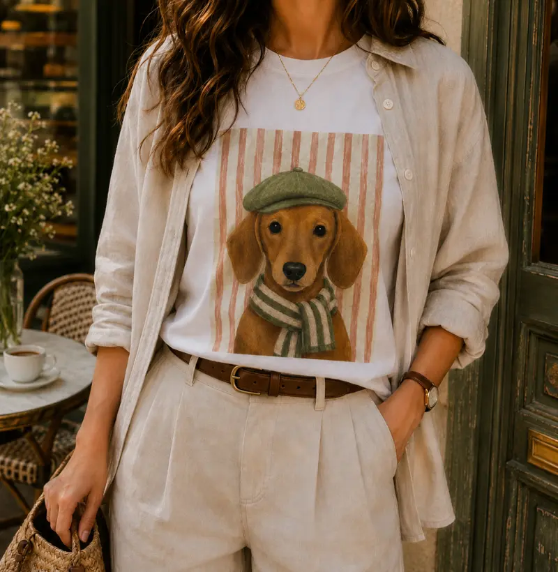 Dachshund Salsicha Marrom - Gentle Paws