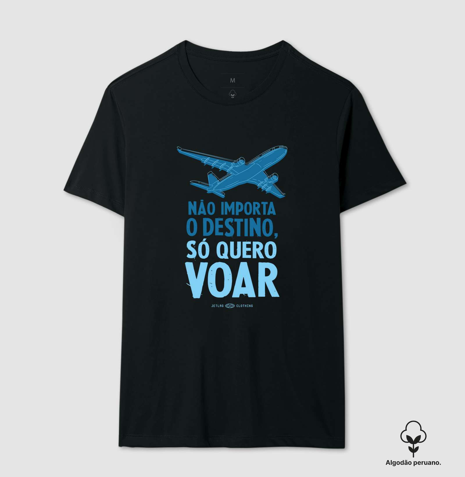 Não importa o destino, só quero voar