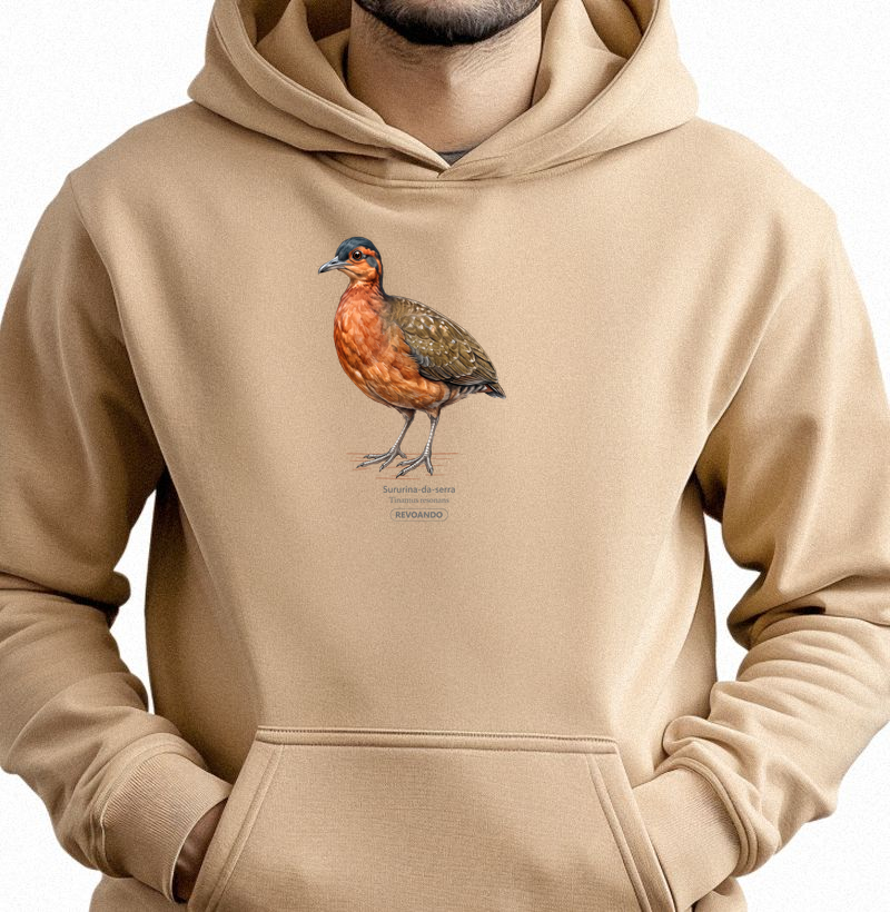 Traços Alados - Sururina-da-serra - Moletom Hoodie - Hoodie Moletom