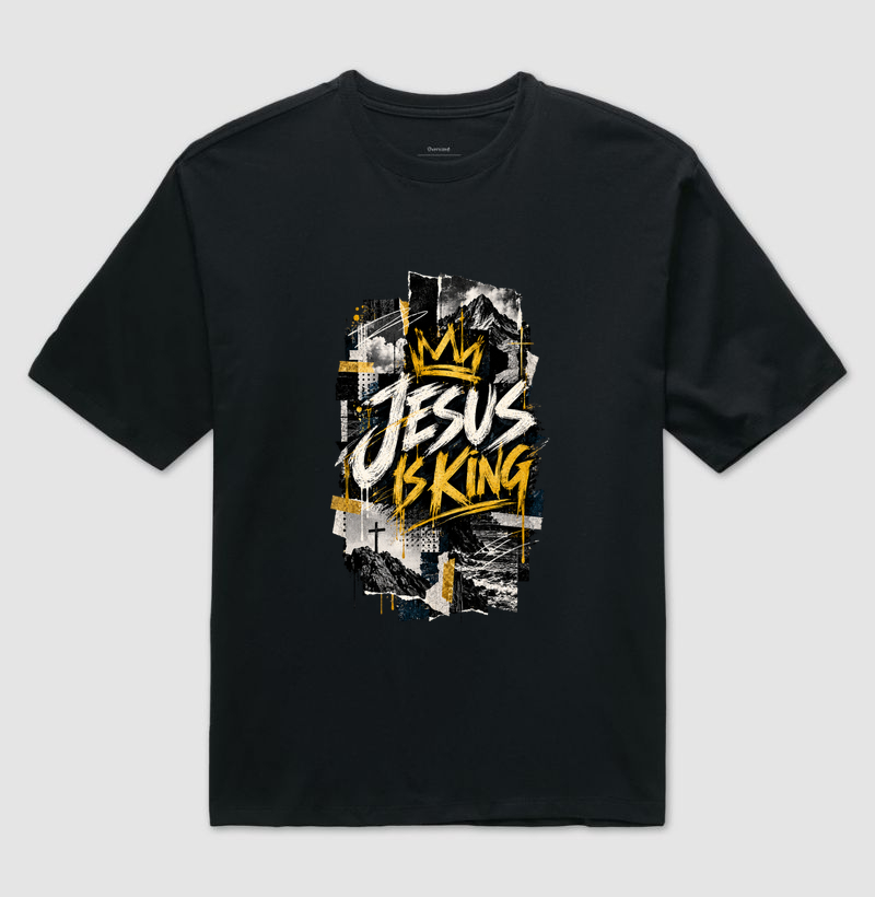 Yeshua Hamashiach - Camiseta Oversized