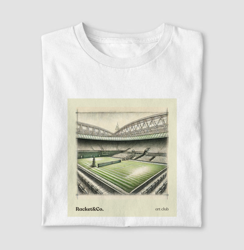 Camiseta Vintage Quadra Wimbledon