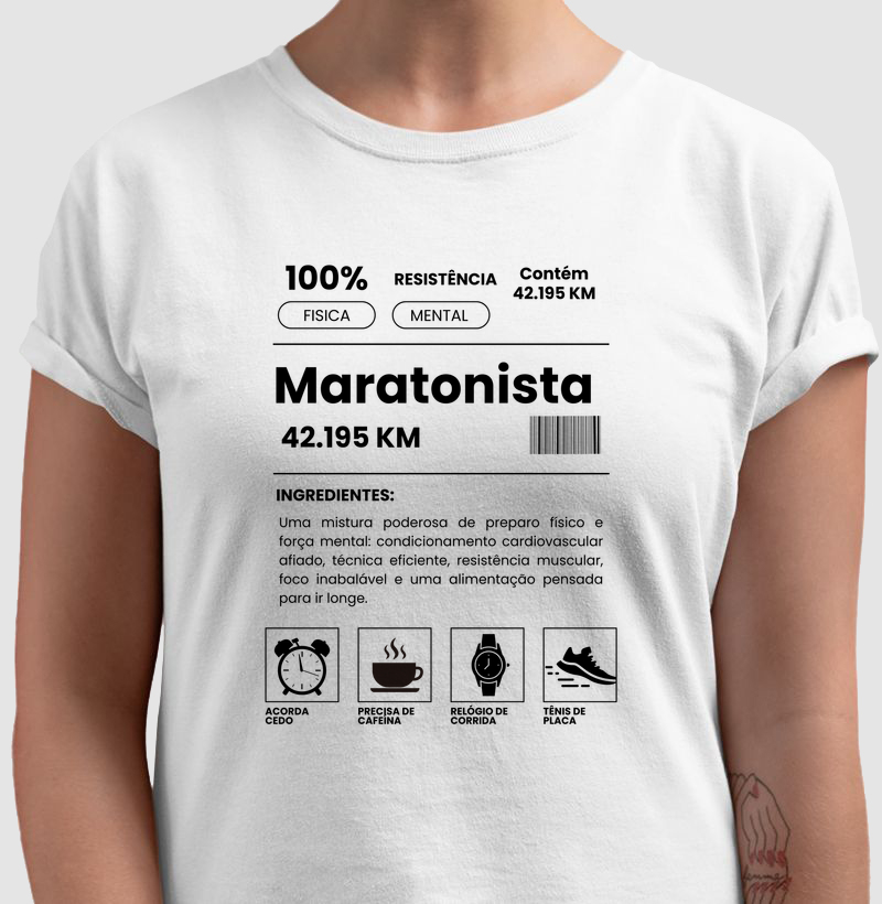 Camiseta Maratonista