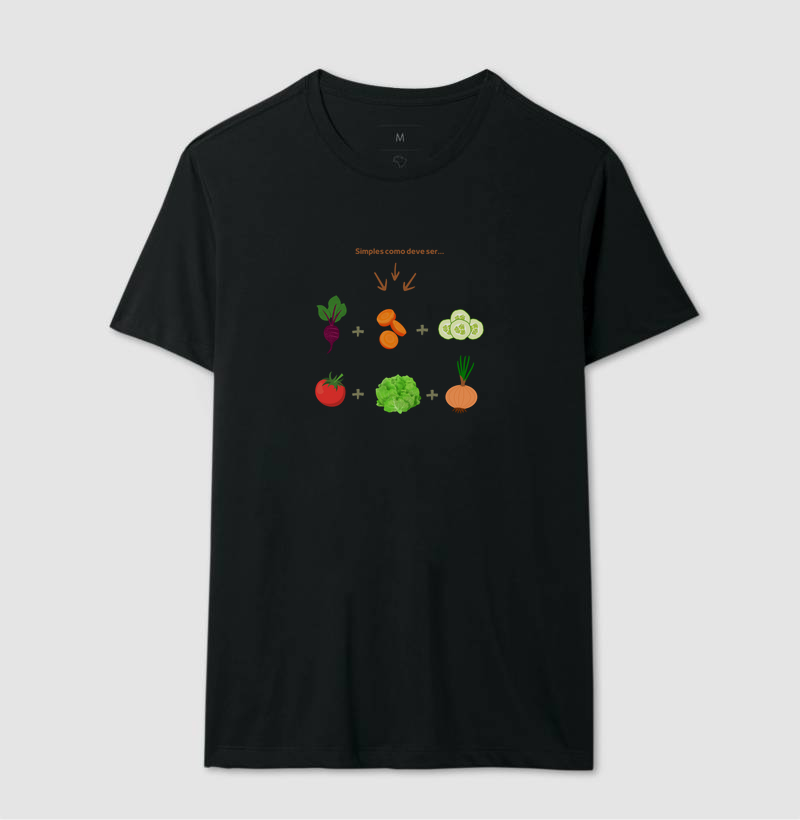 Camiseta Minimalista Salada Owl Basic