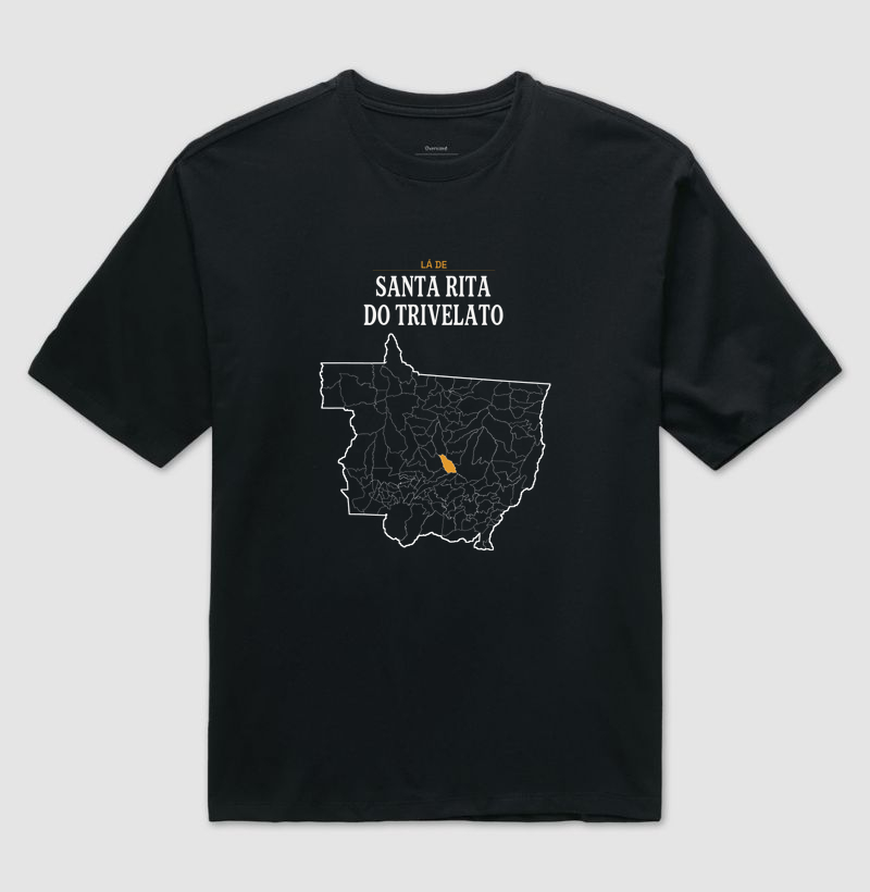 Santa Rita do Trivelato | Território MT - Camiseta Oversized