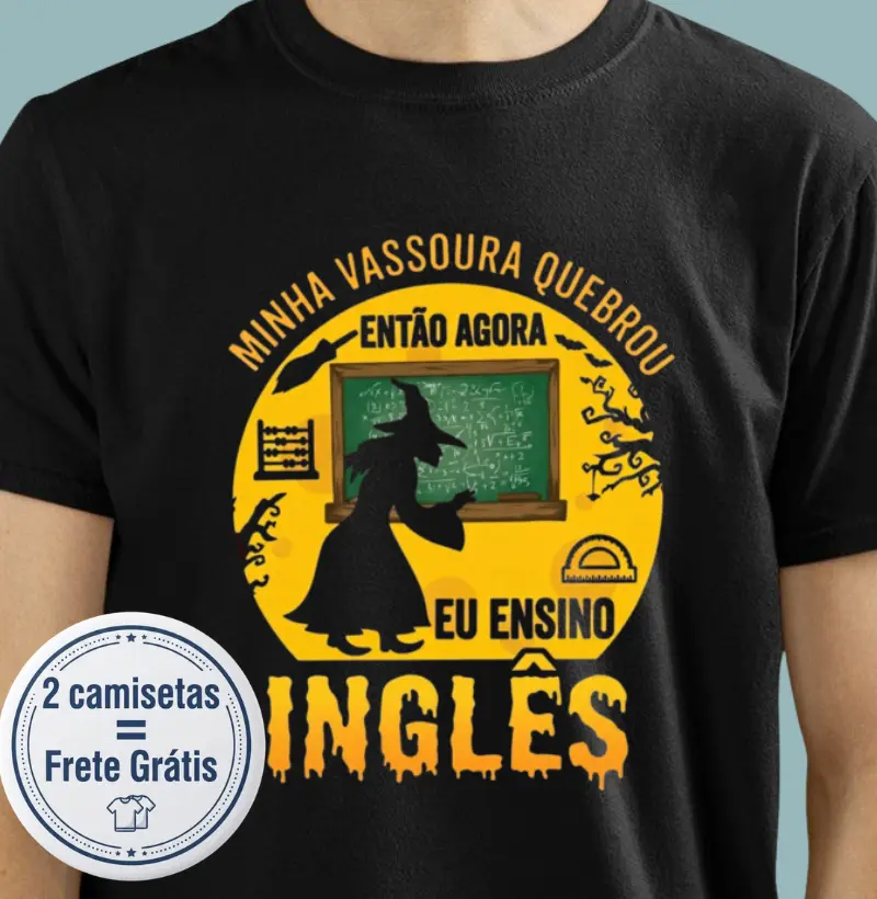 Minha vassoura quebrou - inglês