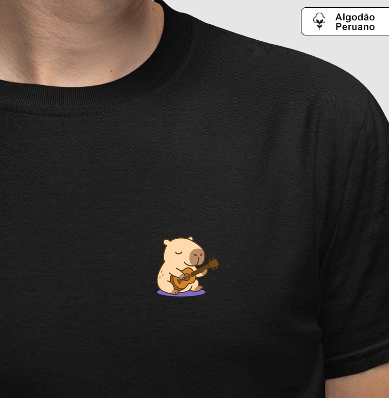 Capivara Tocando Violão