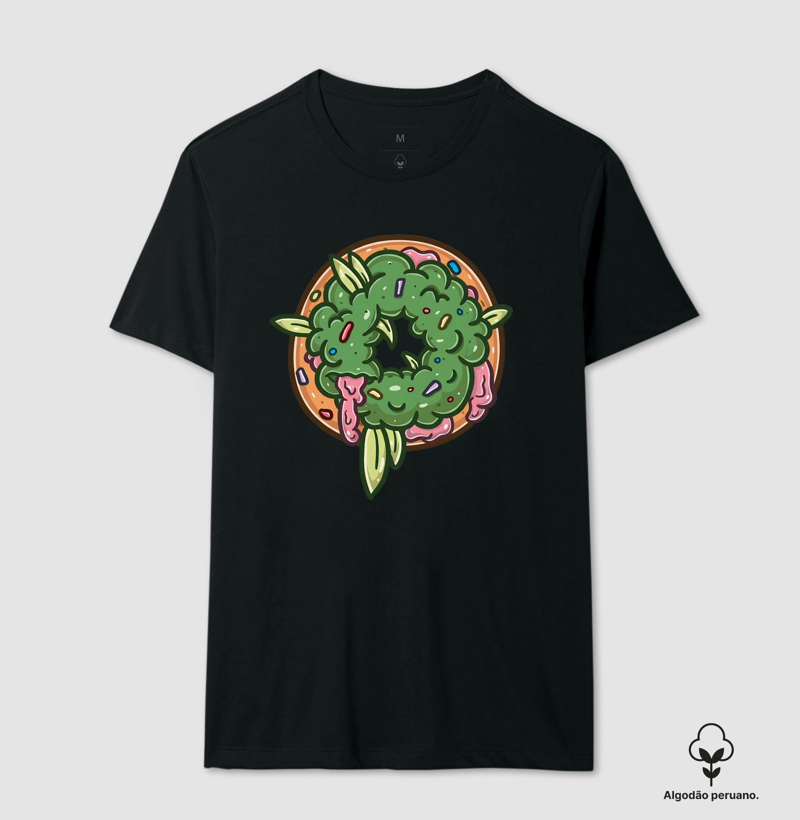 Donut Weed Grande Algodão Peruano