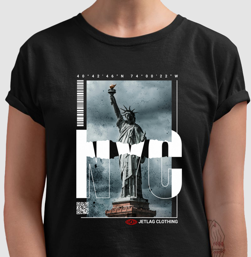 NYC Estátua partida