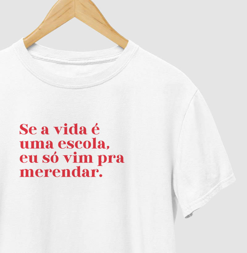 Se a vida é uma escola