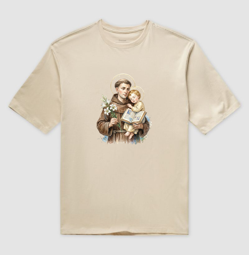 Camiseta Algodão Peruano Santo Antônio