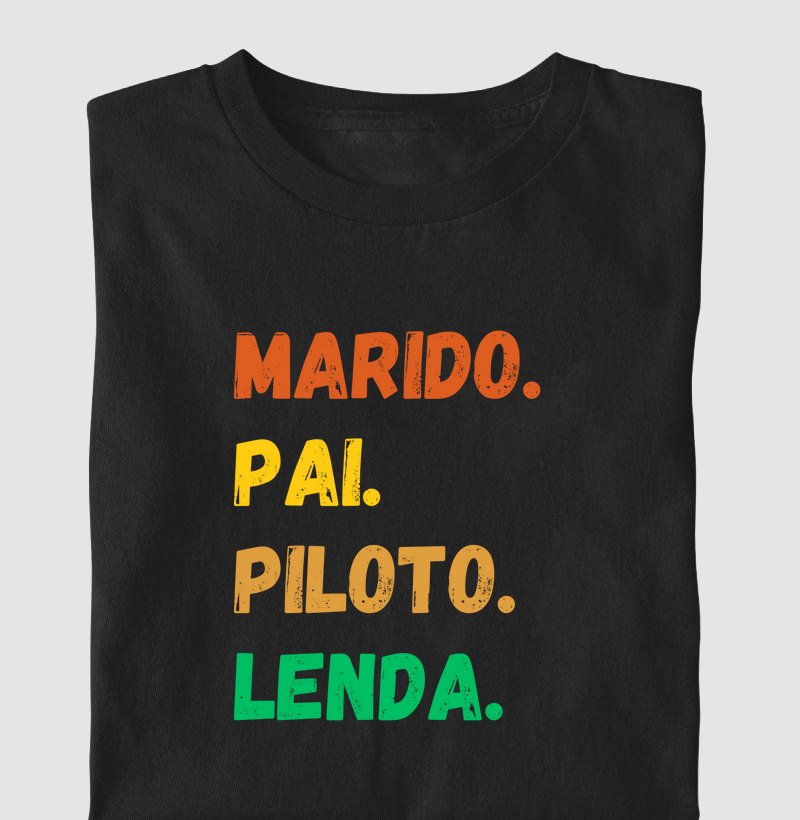 Marido, Pai, Piloto, Lenda
