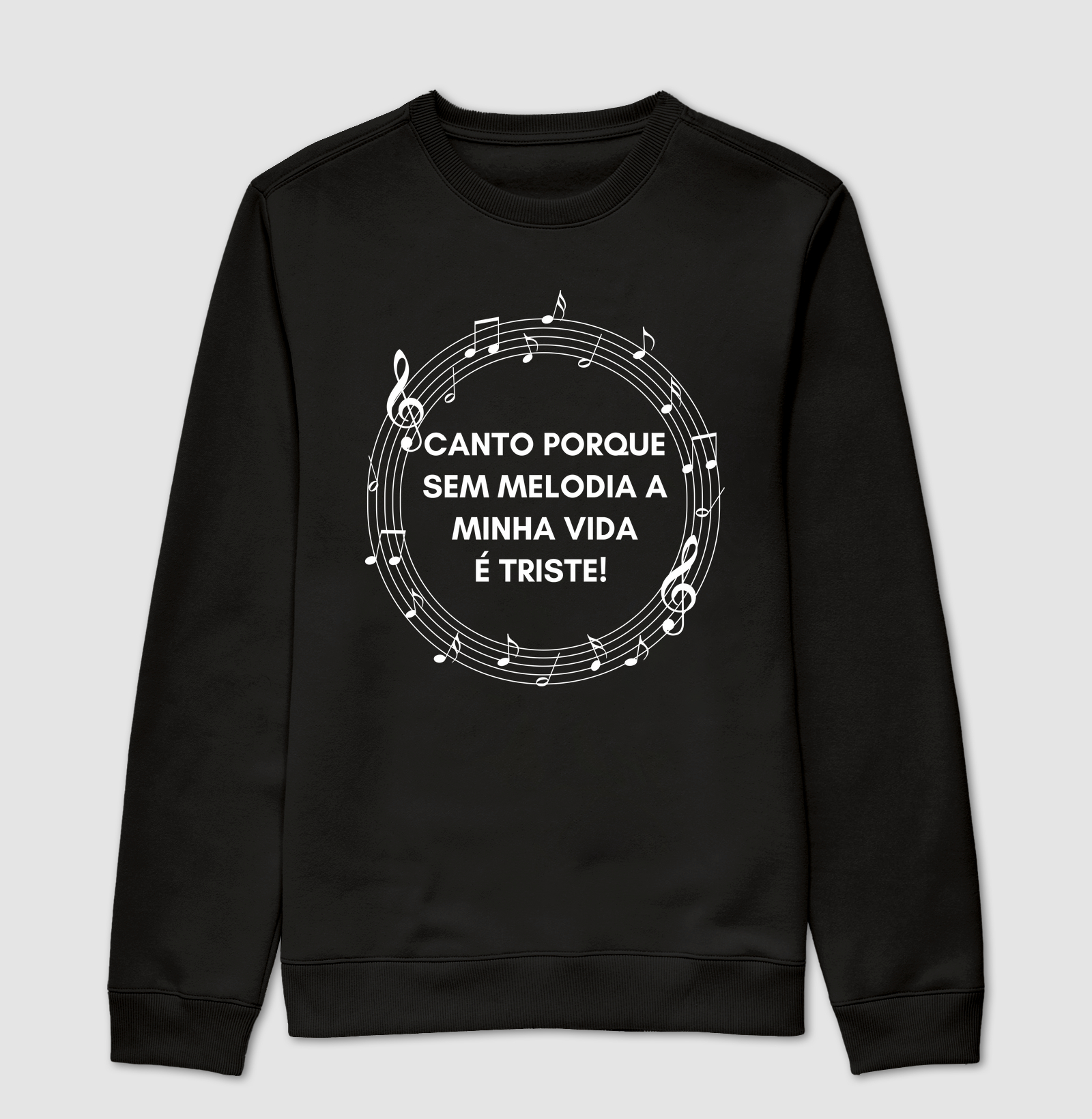 CANTO PORQUE SEM MELODIA A MINHA VIDA É TRISTE !
