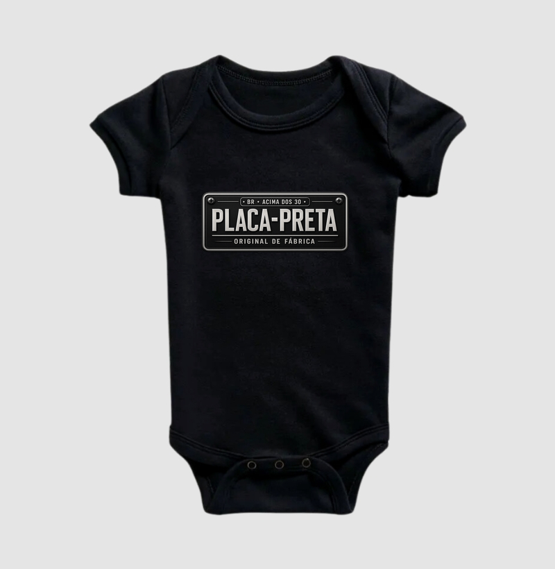 Placa Preta | Original de Fábrica | Versão 3