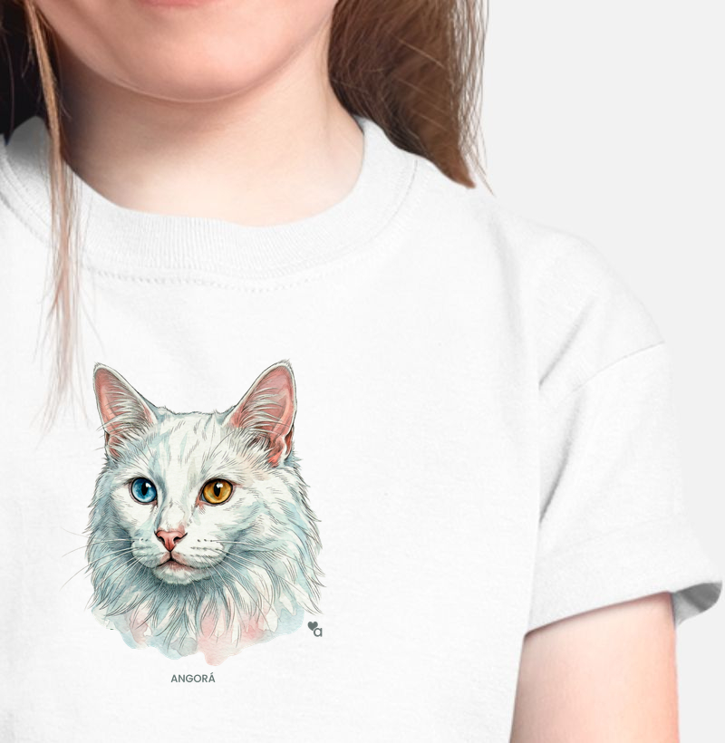 Gatos - Angorá - Infantil