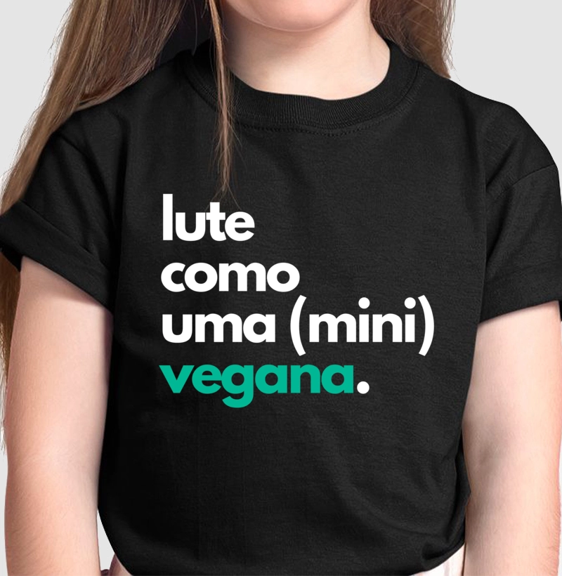 lute como uma vegana