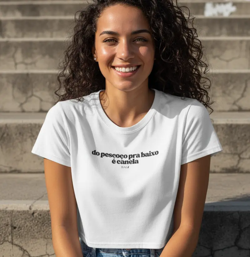 Do pescoço pra baixo é canela